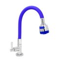 Ver imagem 1 de Torneira Cozinha Mesa Azul C62 Arejador Duplo Jato Gourmet