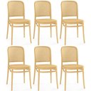 Ver imagem 1 de Kit 6 Cadeiras de Jantar Roma para Sala e Cozinha