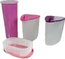 Ver imagem 1 de Tupperware Kit 4 Peças Dispensers 350ml Copo com Tampa 470ml e Mini Potinho Kit 4 Peças Dispensers 3