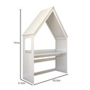 Ver imagem 4 de Mesa Infantil Casinha Montessoriana com Banco 100% Mdf Branco Brilho - Panorama Móveis