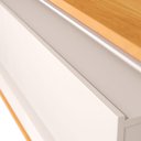 Ver imagem 4 de Rack Bancada para Sala Ópera 2.2 Off White Nature com Led - Imcal