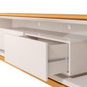 Ver imagem 5 de Rack Bancada para Sala Ópera 2.2 Off White Nature com Led - Imcal