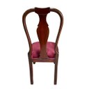 Ver imagem 6 de Mesa de Jantar Clássica Marchetada com 8 Cadeiras Estofadas Vinho a:87 L:220 P:117cm para Sala de Ja