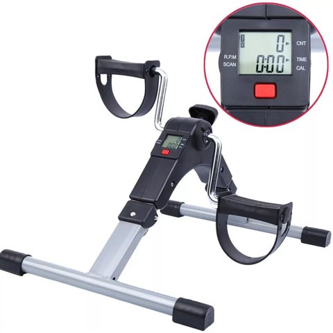 Mini Bicicleta Ergométrica Pedal Exercitador Cicloergômetro Perna Braço Lorben