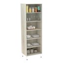 Ver imagem 3 de Paneleiro 70Cm Duplo 2 Portas Lis Legno Crema Com Preto Tx