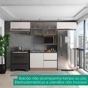 Ver mais imagens de Cozinha Armário 5 Peças Balcão para Pia Etna Carvalho Oak Off White Poliman