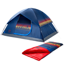 Ver imagem 1 de Kit Camping Coleman Stranger Things | Barraca + Saco de Dormir