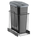 Ver imagem 1 de Lixeira Deslizante 15 Litros de Embutir Preta Armário Schmit:Preto Fosco