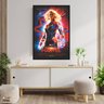 Quadro Pôster Filme Capitan Marvel V6 60x90 - 5