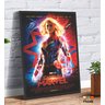 Quadro Pôster Filme Capitan Marvel V6 60x90 - 2