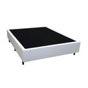 Ver imagem 1 de Cama Box Solteiro 78 Branco Sintetico - Santo Box