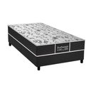 Ver imagem 1 de Cama Box Solteiro: Colchão Molas Probel Prolastic Sleep + Base CRC Suede Gray(88x188)