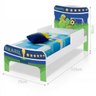 Cama Infantil Copa do Mundo Brasil Adesivada com Colchão - 3
