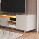 Ver imagem 5 de Rack para TV até 65 Polegadas com LED 200cm Monaco Mel e Arenas