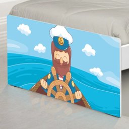 Cama Solteiro Adesivada Marinheiro com Colchão - 5