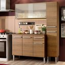 Ver imagem 1 de Armário de Cozinha Compacta 137cm Rustic Emilly Force Madesa 02