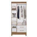 Ver imagem 5 de Guarda Roupa Solteiro 3 portas 2 gavetas Lima