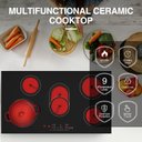 Ver imagem 2 de Gtkzw Cooktop Elétrico 36" com 5 Queimadores, 8600w e Trava Infantil (preto)