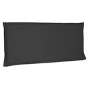 Ver imagem 1 de Cabeceira Painel Estofada Box Casal Veneza 140cm Preto