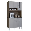 Ver imagem 2 de Kit Cozinha Coral 6 Portas 1 Gavetas