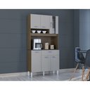 Ver imagem 1 de Kit Cozinha Coral 6 Portas 1 Gavetas