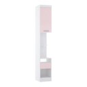 Ver imagem 1 de Mesa Cabeceira Criado Alto Roupeiro Modulado Alpes 1 Porta 1 Gaveta - Módulo Alpes - Luciane:rosa