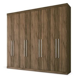Guarda Roupa Casal 8 Portas 4 Gavetas Havana Master VIP Santos Andirá - 3