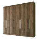 Ver imagem 3 de Guarda Roupa Casal 8 Portas 4 Gavetas Havana Master VIP Santos Andirá