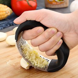 Prensa Manual de Alho Walfos, Dispositivo de Pressão de Aço Inoxidável para Cozinha - 2
