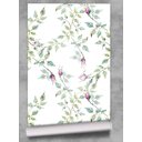 Ver imagem 3 de Papel de Parede Floral Mod - 362 Folhas Verdes-60x300cm