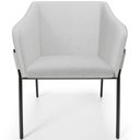 Ver imagem 3 de Kit 4 Cadeiras para Sala de Jantar Estar Living Olívia L02 Linho Cinza - Lyam Decor