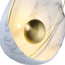 Ver imagem 3 de Arandela Skylight Cosmic 3122 Led Bivolt Branco / Dourado