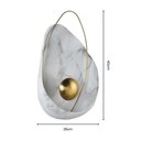 Ver imagem 4 de Arandela Skylight Cosmic 3122 Led Bivolt Branco / Dourado
