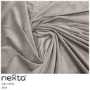 Ver imagem 6 de Poltrona Decorativa Scarlett Veludo com Base Aço Bege Nexta Casa
