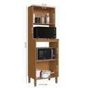 Ver imagem 4 de Torre Quente Modulada para Forno Fidelitá Mariana 65cm 4 Portas Freijó/camurça