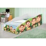 Cama Solteiro Play Macacos com Colchão - 1