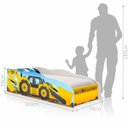 Ver imagem 3 de Cama Infantil Kids Speciale Trator com Colchão