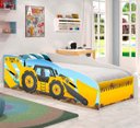 Ver imagem 1 de Cama Infantil Kids Speciale Trator com Colchão