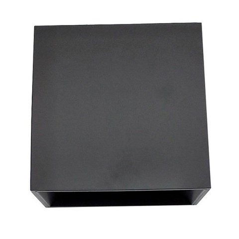 Arandela Quadrada Dron C/2 Fachos Ip65 4w 3000k 260lm Preto-nordecor