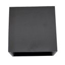 Ver imagem 1 de Arandela Quadrada Dron C/2 Fachos Ip65 4w 3000k 260lm Preto-nordecor