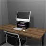 Suporte Para Monitores Elevado Mesa Home Office Organização - 2