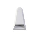 Ver imagem 1 de Arandela de Parede Led Mid Retangular Facho Duplo Aberto e Fechado Externo 3000k 10w Bivolt 17,5x10,