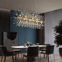 Ver imagem 5 de Lustre Cristal Elegance Dourado 92cm