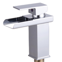Ver imagem 1 de Torneira Cascata Aberta Bica Baixa Misturador Monocomando para Banheiro