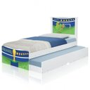 Ver imagem 3 de Cama Bicama Juvenil Adesivada Copa do Mundo Brasil