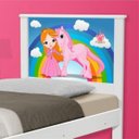 Ver imagem 3 de Cama Juvenil Barcelona Princesa e Unicórnio com Colchão