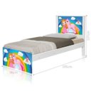 Ver imagem 2 de Cama Juvenil Barcelona Princesa e Unicórnio com Colchão
