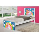 Ver imagem 1 de Cama Juvenil Barcelona Princesa e Unicórnio com Colchão