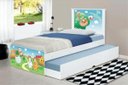 Ver imagem 1 de Cama Bicama Juvenil Adesivada Fazendinha