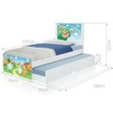 Ver imagem 3 de Cama Bicama Juvenil Adesivada Fazendinha